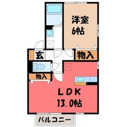 岡本駅 バス22分  前原下車：停歩5分 1階の物件間取画像